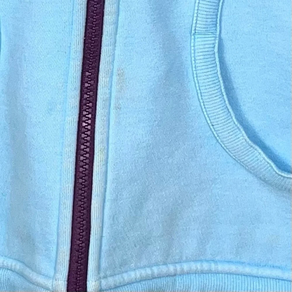 Lululemon Athletica Scuba Hoodie Womens Blue XS Full Zip Up Sweater - Picture 8 of 9